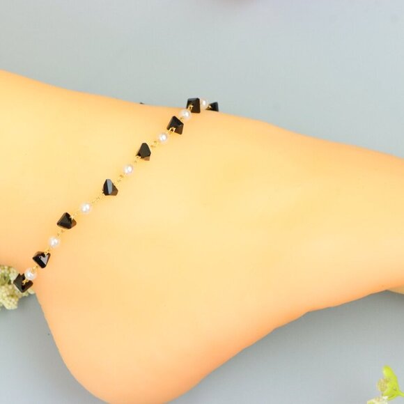 Handmade Anklet – A Stylish Choice for Women, Thoughtful Gift Idea, EVCH1385 - Picture 6 of 11
